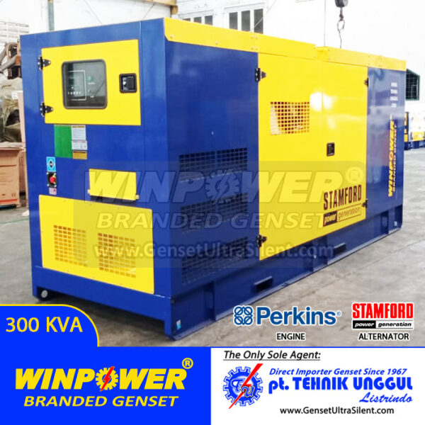 Genset Silent Perkins 300 KVA Stamford - WP330P
