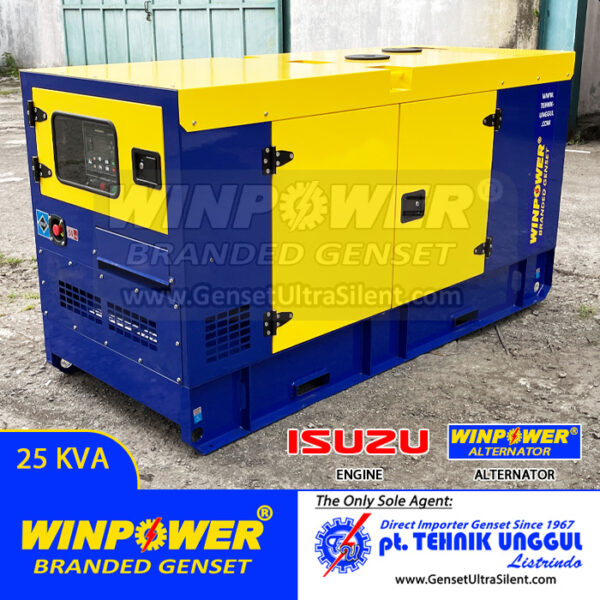 Genset ISUZU 25 KVA Silent WINPOWER – WP28IJ-L