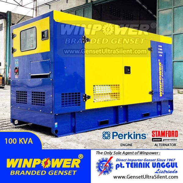 genset perkins 100 kva, genset silent 100 kva, genset 100 kva perkins stamford