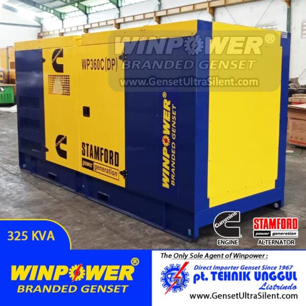 genset cummins 350 kva max, genset silent 360 kva max, genset 360 kva max cummins stamford