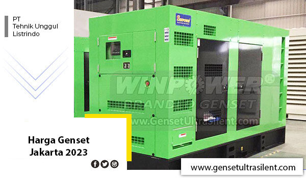Harga Genset Jakarta 2023 -