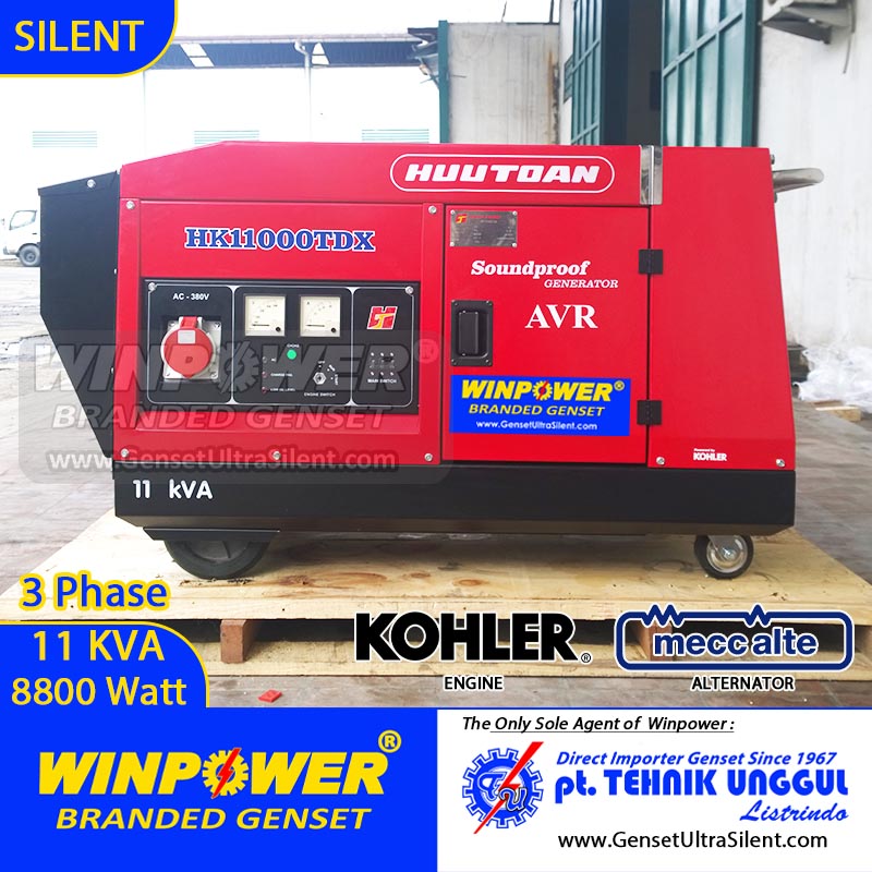Genset Kohler 10 KVA Silent Mecc Alte 8000 Watt – HK11000TDX - Image 2