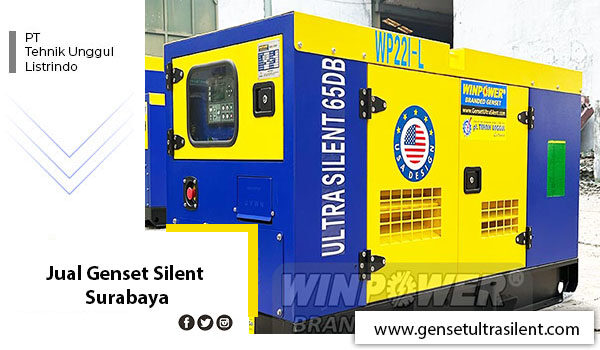 Jual Genset Silent Surabaya