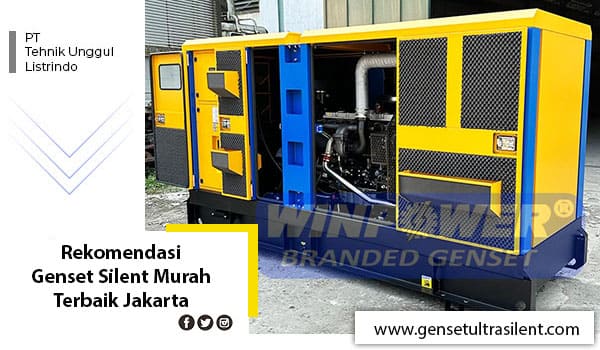Rekomendasi Genset Silent Murah Terbaik Jakarta
