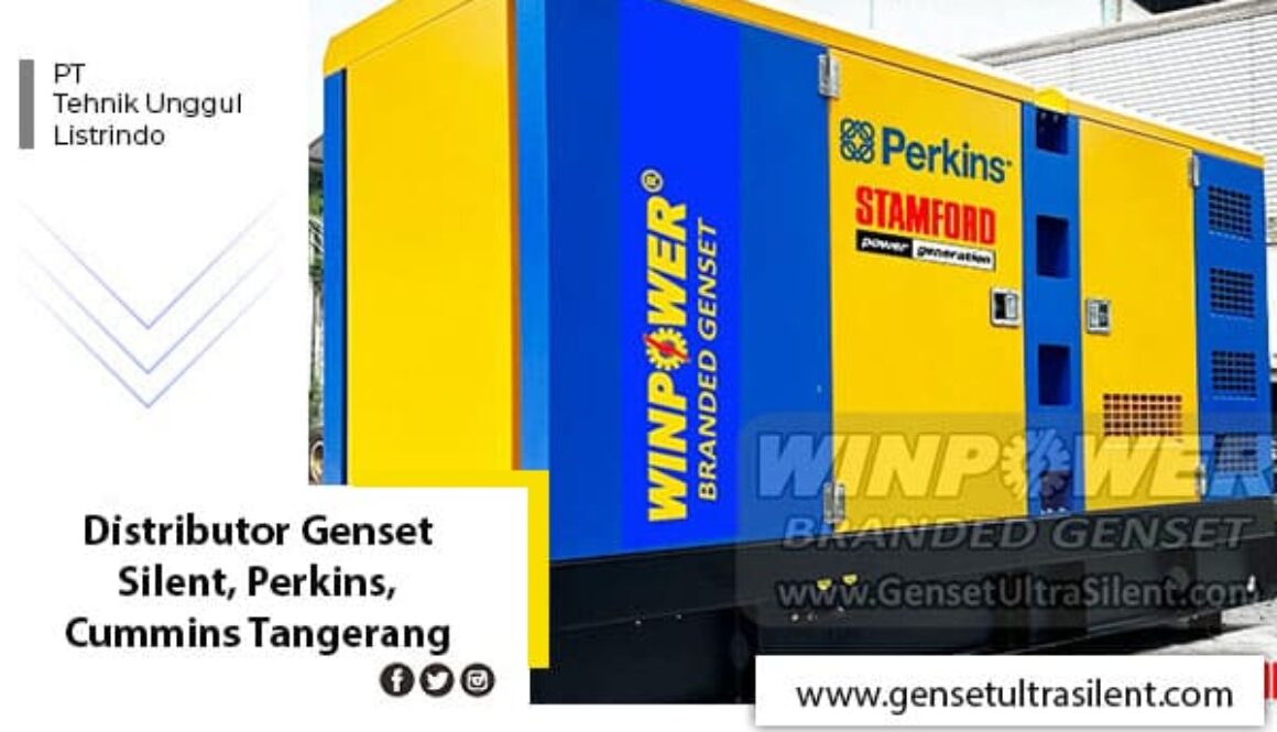 Distributor Genset Silent, Perkins, Cummins Tangerang