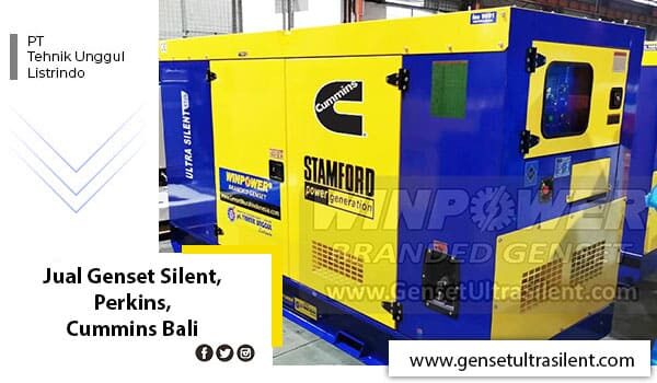 Jual Genset Silent, Perkins, Cummins Bali