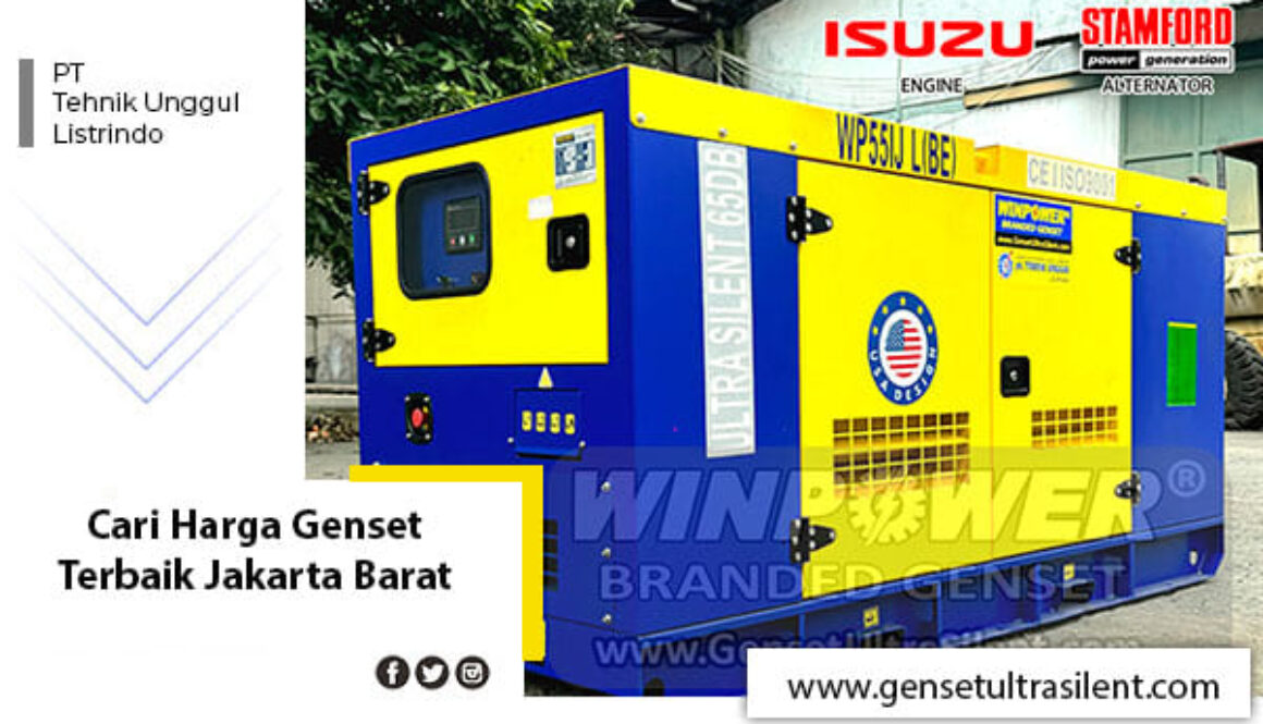 Cari Harga Genset Terbaik Jakarta Barat