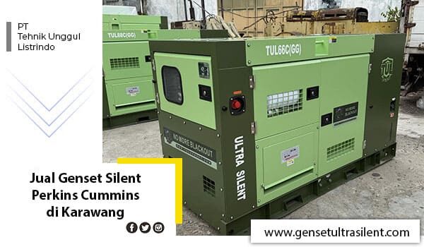 Jual Genset Silent Perkins Cummins di Karawang